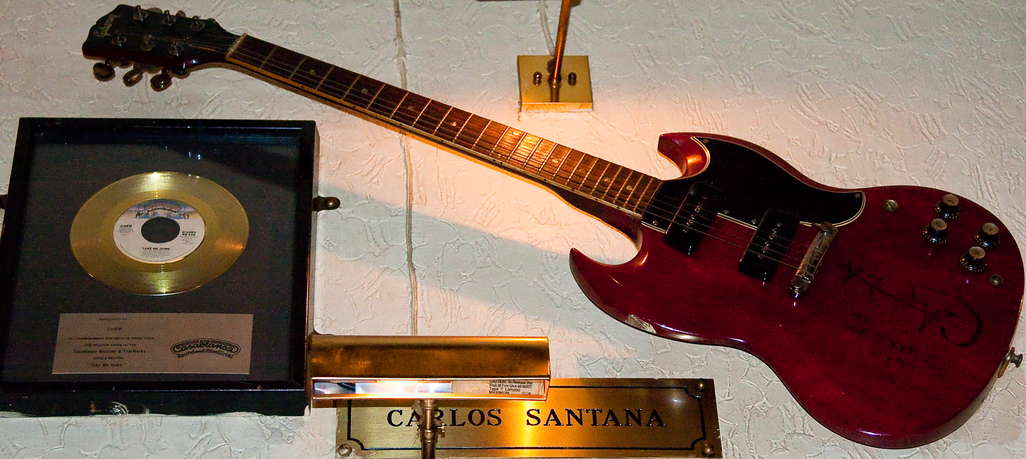 Guitare Gibson SG Carlos Santana