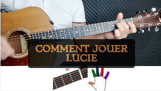 Tuto guitare Lucie Pascal Obispo