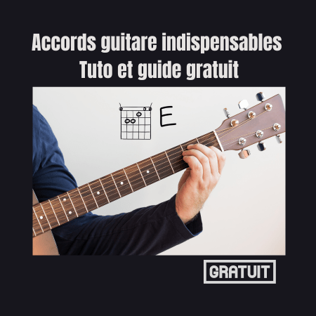 Guide gratuit des accords guitare