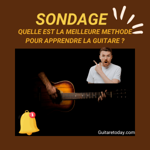 Sondage apprendre la guitare