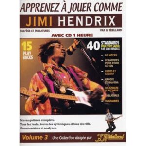 Apprenez A Jouer Comme Jimi Hendrix + CD - Guitare