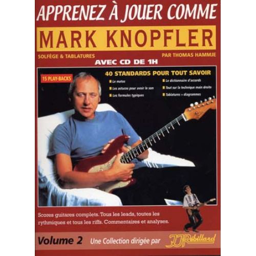 Apprenez A Jouer Comme Mark Knopfler + CD - Guitare