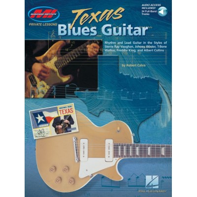 Calva Robert - Texas Blues Guitar + Audio Online