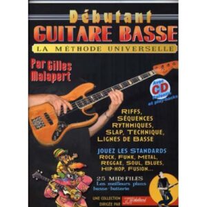 Debutant Guitare Basse Rebillard Tab + CD