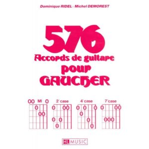 Demorest Michel - Accords Pour Gaucher (576) - Guitare