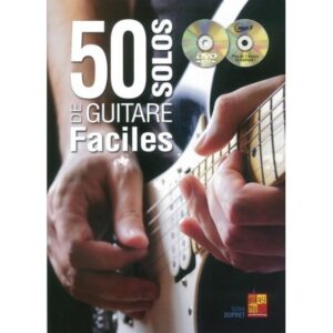 Dupret Gilles - 50 Solos De Guitare Faciles + CD + DVD