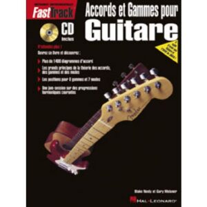Fast Track Accords et Gammes Pour Guitare + CD