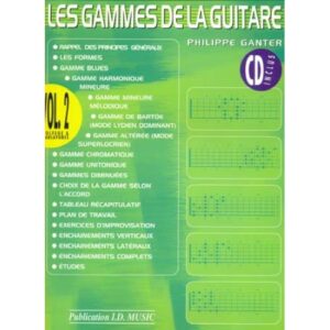 Ganter Philippe - Les Gammes De La Guitare Vol.2 + CD Nouvelle Edition