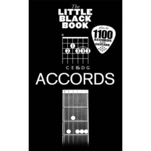 Guide Accords Guitare - Little Black Songbook - Edition Francaise