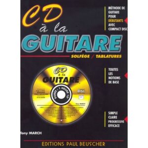 March Tony - CD À La Guitare