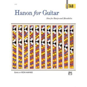 RON MANUS - HANON - GUITAR TAB