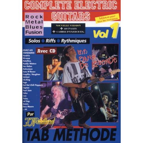 Rebillard - Complete Electric Guitars Vol.1 + CD