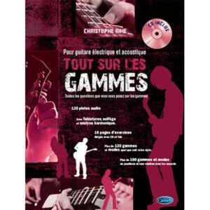 Rime Christophe - Tout Sur Les Gammes + CD - Guitare