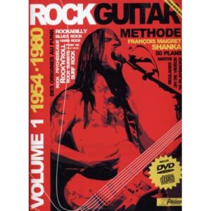Rock Guitar Methode Rebillard Vol.1 1954/1980 + CD + DVD - Guitare