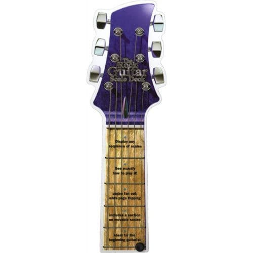 Rock Guitar Scale Deck Accessory - Guitar