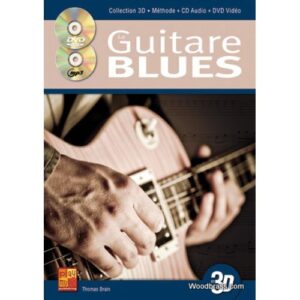 Tauzin Bruno - La Guitare Blues En 3D CD + DVD