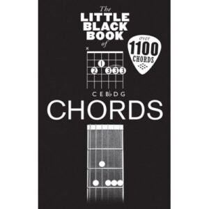 The Little Black Book Of Chords - Guitar