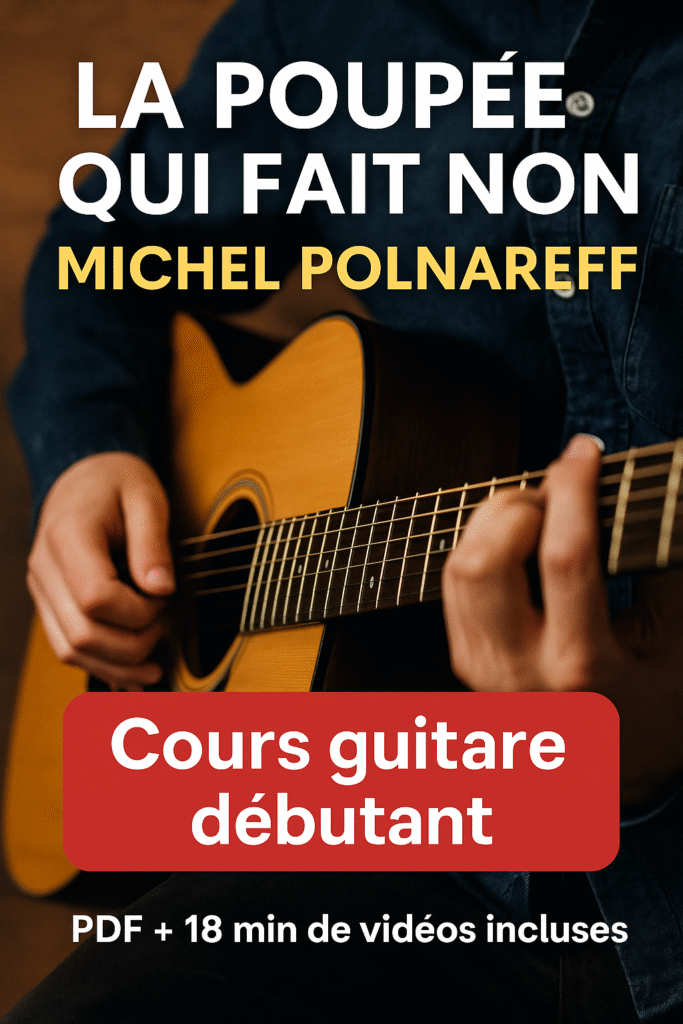 Jouez un tube avec 3 accords guitare