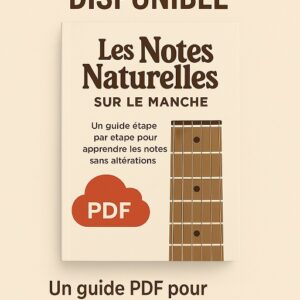 Apprendre facilement les notes sur le manche de la guitare
