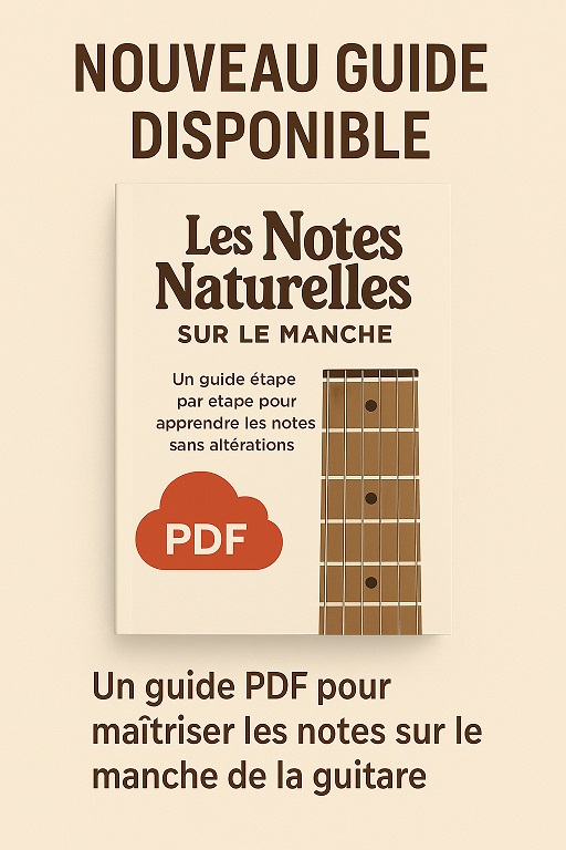 Apprendre facilement les notes sur le manche de la guitare
