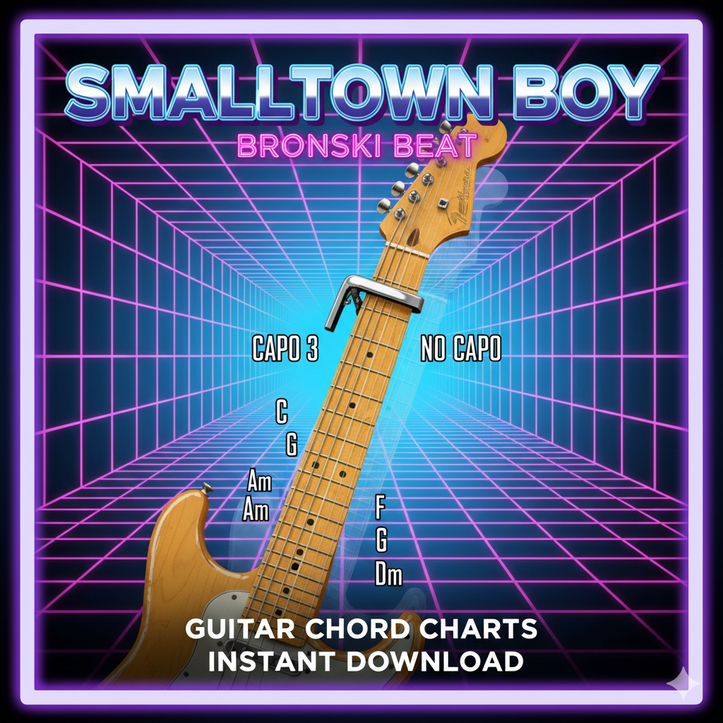 Comment Apprendre Facilement "Smalltown Boy" de Bronski Beat à la Guitare