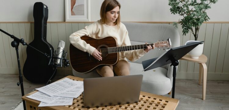 Cours de guitare en ligne