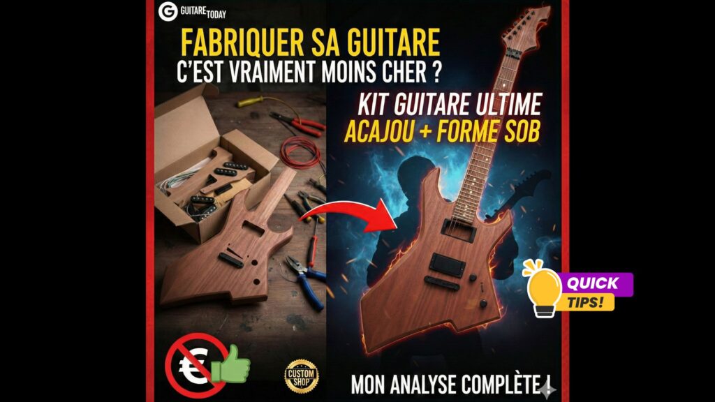 Fabriquer sa guitare pro et pas chère