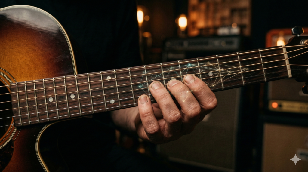 Visualiser son Manche de Guitare