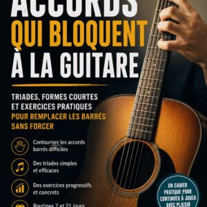 les accords qui bloquent à la guitare