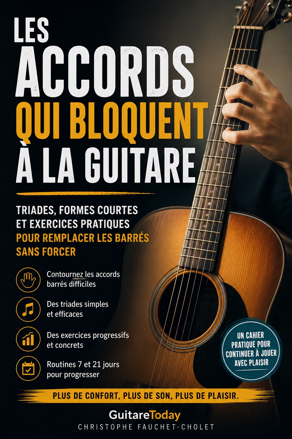 les accords qui bloquent à la guitare