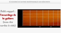 Accords guitare débutants