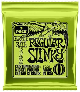 Pourquoi choisir les cordes de guitare Ernie Ball Regular Slinky