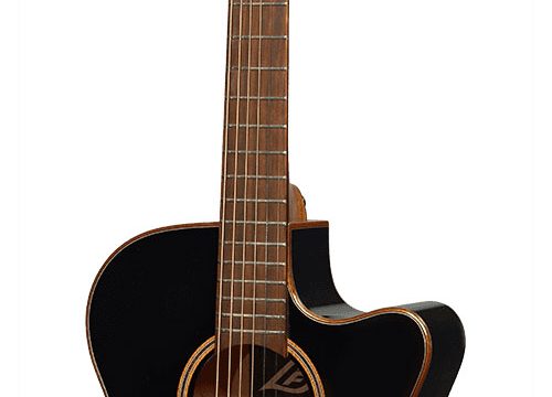 Guitare électro acoustique LAG T118ACE-BLK TRAMONTANE AUDITORIUM