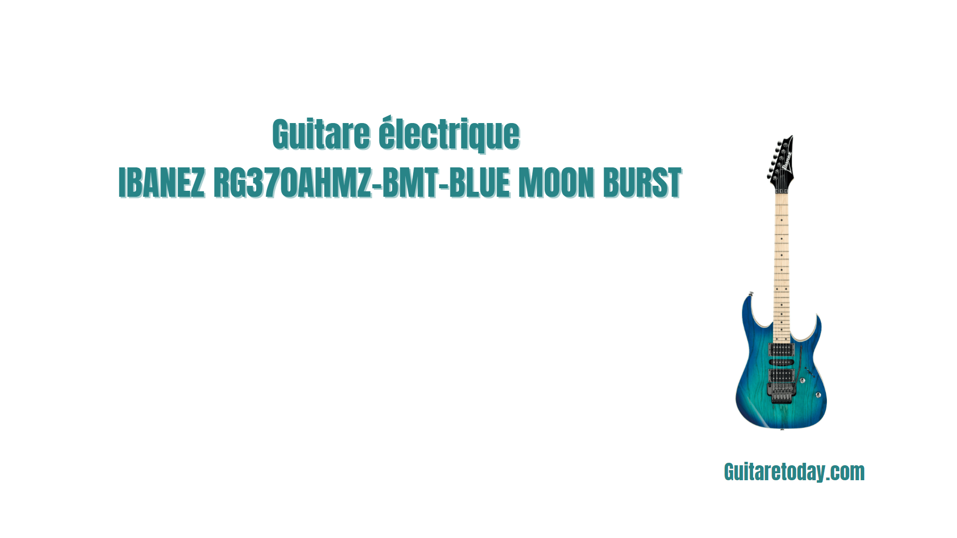 IBANEZ RG370AHMZ-BMT-BLUE MOON BURST