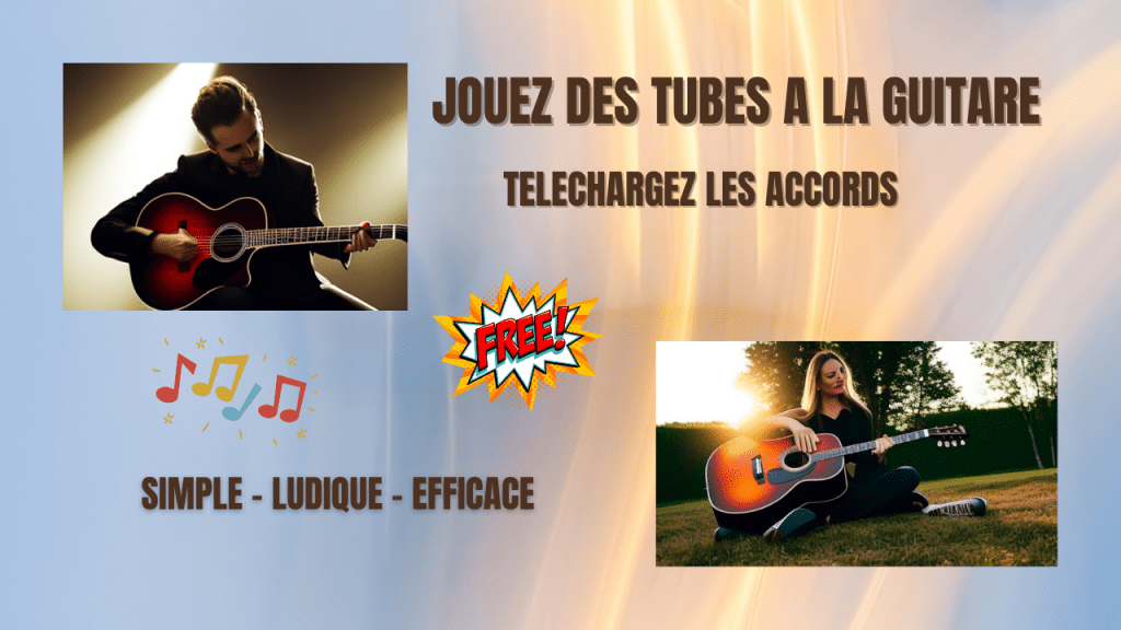 Accords guitare gratuits de tubes