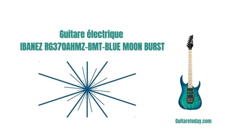 Guitare électrique IBANEZ RG370AHMZ-BMT-BLUE MOON BURST