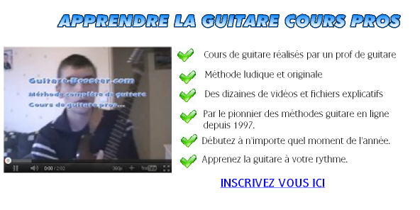 Aprendre la guitare méthode complète